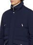 Detail View - Click To Enlarge - BRUNELLO CUCINELLI - Detachable Hood Stretch Padded Jacket