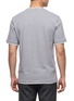 Back View - Click To Enlarge - BRUNELLO CUCINELLI - Contrast-Trim Crewneck T-Shirt