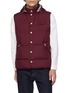 BRUNELLO CUCINELLI Detachable Hood Quilted Padded Gilet