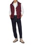 Figure View - Click To Enlarge - BRUNELLO CUCINELLI - Detachable Hood Quilted Padded Gilet