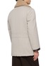 Back View - Click To Enlarge - BRUNELLO CUCINELLI - Double Breasted Water Resistant Wool Cashmere Coat