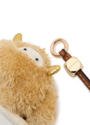 Detail View - Click To Enlarge - BAZ & FRIENDS - Cha Ching Mini Plush Bag Charm