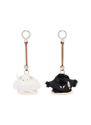 Detail View - Click To Enlarge - BAZ & FRIENDS - Dark Lord Mini & Angel Mini Plush Bag Charm — Box Set
