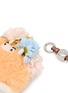 Detail View - Click To Enlarge - BAZ & FRIENDS - Flower Child Mini Plush Bag Charm
