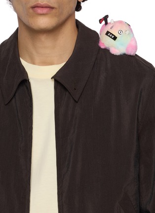 Front View - Click To Enlarge - BAZ & FRIENDS - Psycho Mini Plush Bag Charm