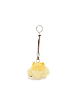 Detail View - Click To Enlarge - BAZ & FRIENDS - Happy Mini Plush Bag Charm