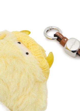 Detail View - Click To Enlarge - BAZ & FRIENDS - Happy Mini Plush Bag Charm