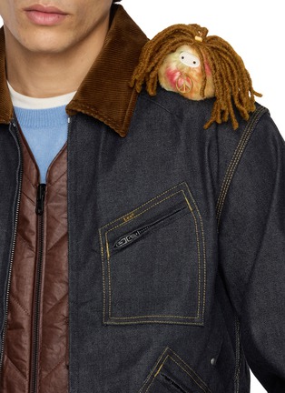 Front View - Click To Enlarge - BAZ & FRIENDS - Bob Mini Plush Bag Charm