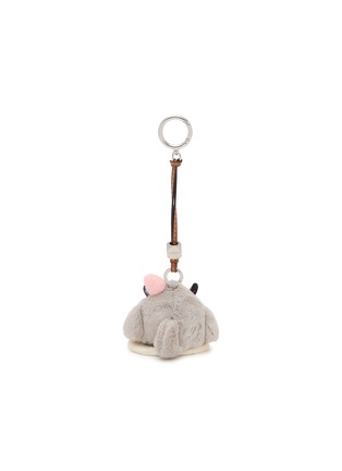 Detail View - Click To Enlarge - BAZ & FRIENDS - Grumpy Mini Plush Bag Charm