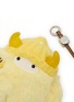 Detail View - Click To Enlarge - BAZ & FRIENDS - Happy Mini Plush Bag Charm Tote