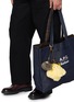 Figure View - Click To Enlarge - BAZ & FRIENDS - Happy Mini Plush Bag Charm Tote