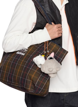 Figure View - Click To Enlarge - BAZ & FRIENDS - Grumpy Mini Plush Bag Charm Tote