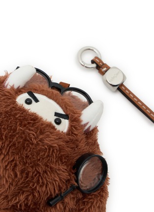 Detail View - Click To Enlarge - BAZ & FRIENDS - Overthinker Mini Plush Bag Charm Tote