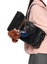 Figure View - Click To Enlarge - BAZ & FRIENDS - Overthinker Mini Plush Bag Charm Tote