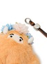Detail View - Click To Enlarge - BAZ & FRIENDS - Flower Child Mini Plush Bag Charm Tote
