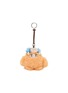Main View - Click To Enlarge - BAZ & FRIENDS - Flower Child Mini Plush Bag Charm Tote