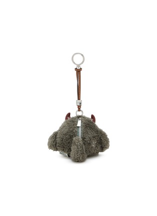 Back View - Click To Enlarge - BAZ & FRIENDS - Zen Mini Plush Bag Charm Tote