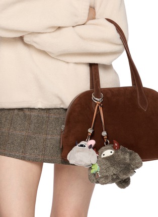 Figure View - Click To Enlarge - BAZ & FRIENDS - Zen Mini Plush Bag Charm Tote