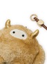 Detail View - Click To Enlarge - BAZ & FRIENDS - Cha Ching Mini Plush Bag Charm Tote