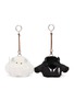 Back View - Click To Enlarge - BAZ & FRIENDS - Dark Lord Mini & Angel Mini Plush Bag Charm Tote — Box Set