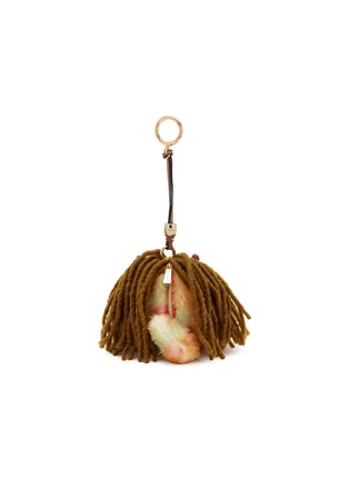 Back View - Click To Enlarge - BAZ & FRIENDS - Bob Mini Plush Bag Charm Tote