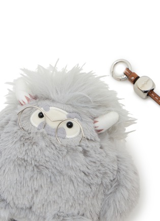 Detail View - Click To Enlarge - BAZ & FRIENDS - Genius Mini Plush Bag Charm Tote