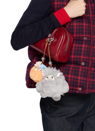 Figure View - Click To Enlarge - BAZ & FRIENDS - Genius Mini Plush Bag Charm Tote