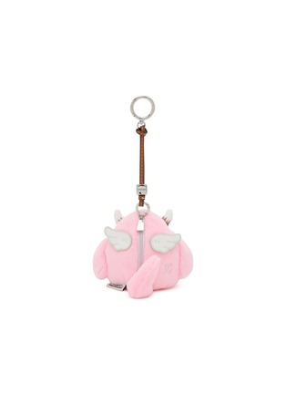 Back View - Click To Enlarge - BAZ & FRIENDS - Dreamer Mini Plush Bag Charm Tote