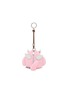 Back View - Click To Enlarge - BAZ & FRIENDS - Dreamer Mini Plush Bag Charm Tote