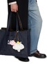 Figure View - Click To Enlarge - BAZ & FRIENDS - Drama Queen Mini Plush Bag Charm Tote