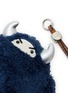 Detail View - Click To Enlarge - BAZ & FRIENDS - Boss Mini Plush Bag Charm Tote
