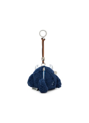 Back View - Click To Enlarge - BAZ & FRIENDS - Boss Mini Plush Bag Charm Tote