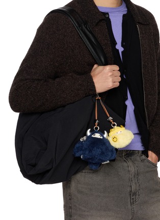 Figure View - Click To Enlarge - BAZ & FRIENDS - Boss Mini Plush Bag Charm Tote