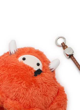 Detail View - Click To Enlarge - BAZ & FRIENDS - Multi-Tasker Mini Plush Bag Charm Tote