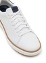Detail View - Click To Enlarge - COLE HAAN - Grandpro Court Skyweave Leather Men's Sneakers