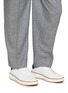 Figure View - Click To Enlarge - COLE HAAN - Grandpro Court Skyweave Leather Men's Sneakers