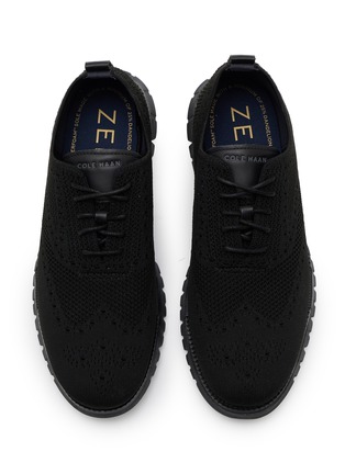 Detail View - Click To Enlarge - COLE HAAN - ZERØGRAND Remastered Stitchlite Wingtip Knit Oxford Shoes