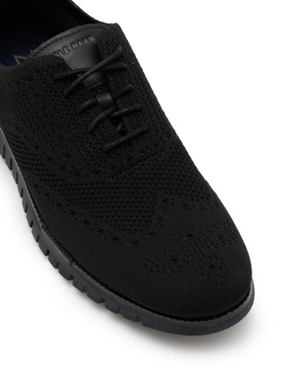 Detail View - Click To Enlarge - COLE HAAN - ZERØGRAND Remastered Stitchlite Wingtip Knit Oxford Shoes