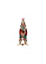 Detail View - Click To Enlarge - LUXURY CZECH JEWELRY - Small Rhinestone Glitzy Gleam Christmas Tree — Red/Green