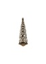 Detail View - Click To Enlarge - LUXURY CZECH JEWELRY - Medium Rhinestone Magical Star Christmas Tree — Crystal Clear
