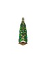 Detail View - Click To Enlarge - LUXURY CZECH JEWELRY - Medium Rhinestone Magical Star Christmas Tree — Green