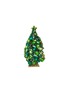 Detail View - Click To Enlarge - LUXURY CZECH JEWELRY - Medium Rhinestone Magical Star Christmas Tree — Green
