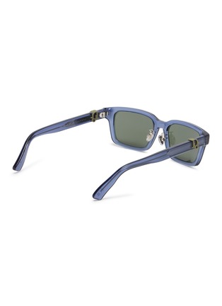 Figure View - Click To Enlarge - DIOR - Oblique S5F Acetate Rectangular Sunglasses