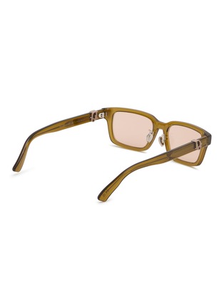 Figure View - Click To Enlarge - DIOR - Oblique S5F Acetate Square Sunglasses
