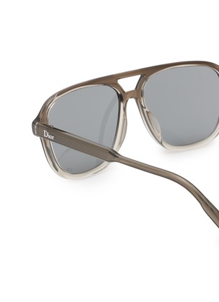 Detail View - Click To Enlarge - DIOR - Dioribbon A1I Acetate Aviator Sunglasses