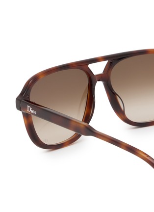 Detail View - Click To Enlarge - DIOR - Dioribbon A1I Acetate Aviator Sunglasses