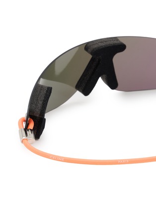 Detail View - Click To Enlarge - CELINE - Runner Injected Shield Sunglasses
