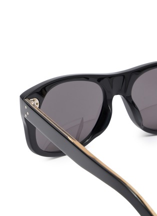 Detail View - Click To Enlarge - CELINE - 3 Dots Acetate Round Sunglasses