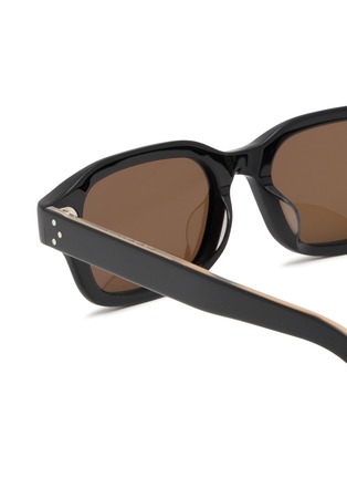 Detail View - Click To Enlarge - CELINE - Celine 3 Dots Acetate Square Sunglasses