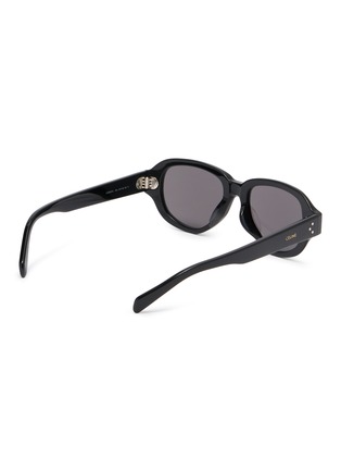 Figure View - Click To Enlarge - CELINE - 3 Dots Acetate Round Sunglasses